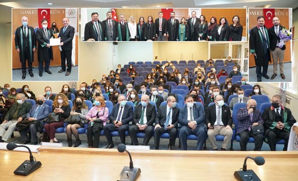 Bursa Barosu'nda mazbata ve devir teslim töreni yapıldı